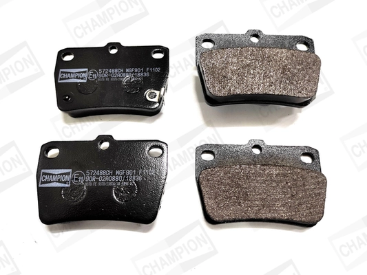 Задні дискові колодки BYD 0446642030
