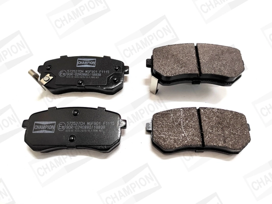 Колодки гальмівні задні, дискові на Hyundai I10  PA