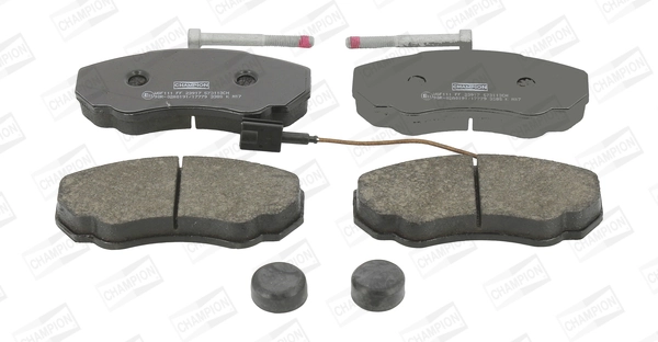  Передні тормозні колодки Fiat Ducato 2