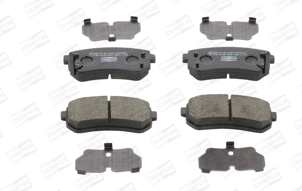 DBS3306 Hexen Колодки гальмівні задні, дискові