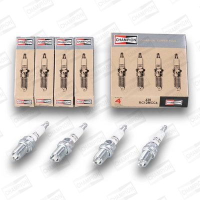 Свічки автомобільні Champion RC12MCC4 ціна, від 5.17 USD