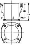 A5411310102 Mercedes Гільза компресора (TRUCK)