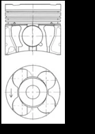 Купити 011PI00107000 Mahle Original Поршень в комплекті на 1 циліндр, STD