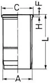 Гільза поршнева Volvo 20480098 ціна, від 63.67 USD