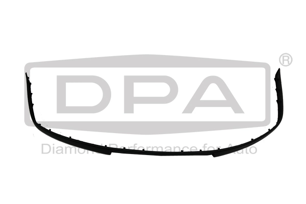 Накладка бампера переднього Diamond/DPA 1U0807717C