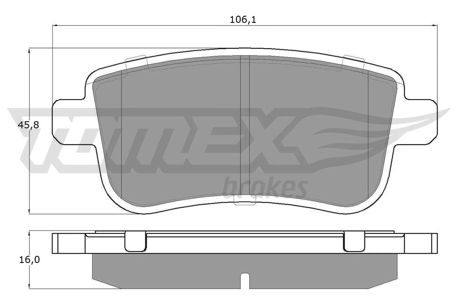 Купити Задні гальмівні колодки Renault Megane III KZ0, KZ1