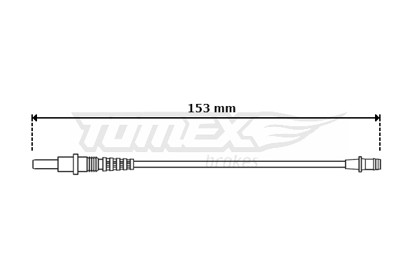 Датчик зносу гальмівних колодок, задній Mercedes A000542931864 ціна, від 1.73 USD