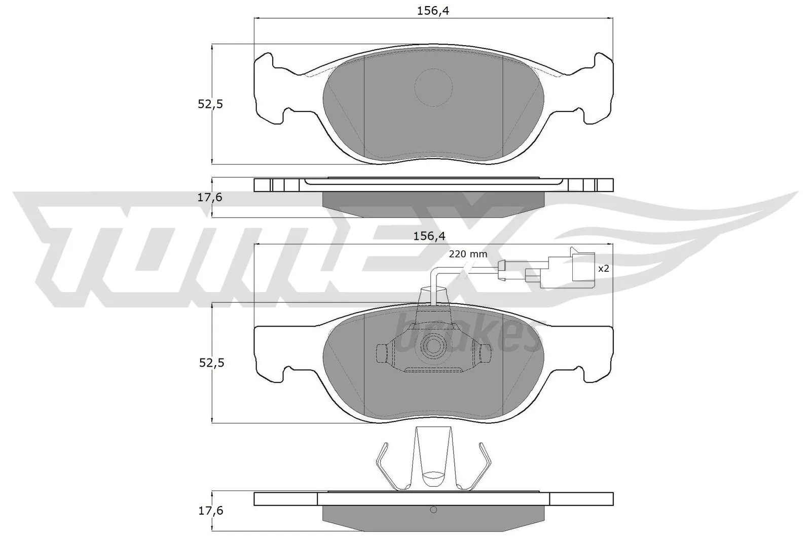 Купити Передні тормозні колодки Fiat Bravo I 182