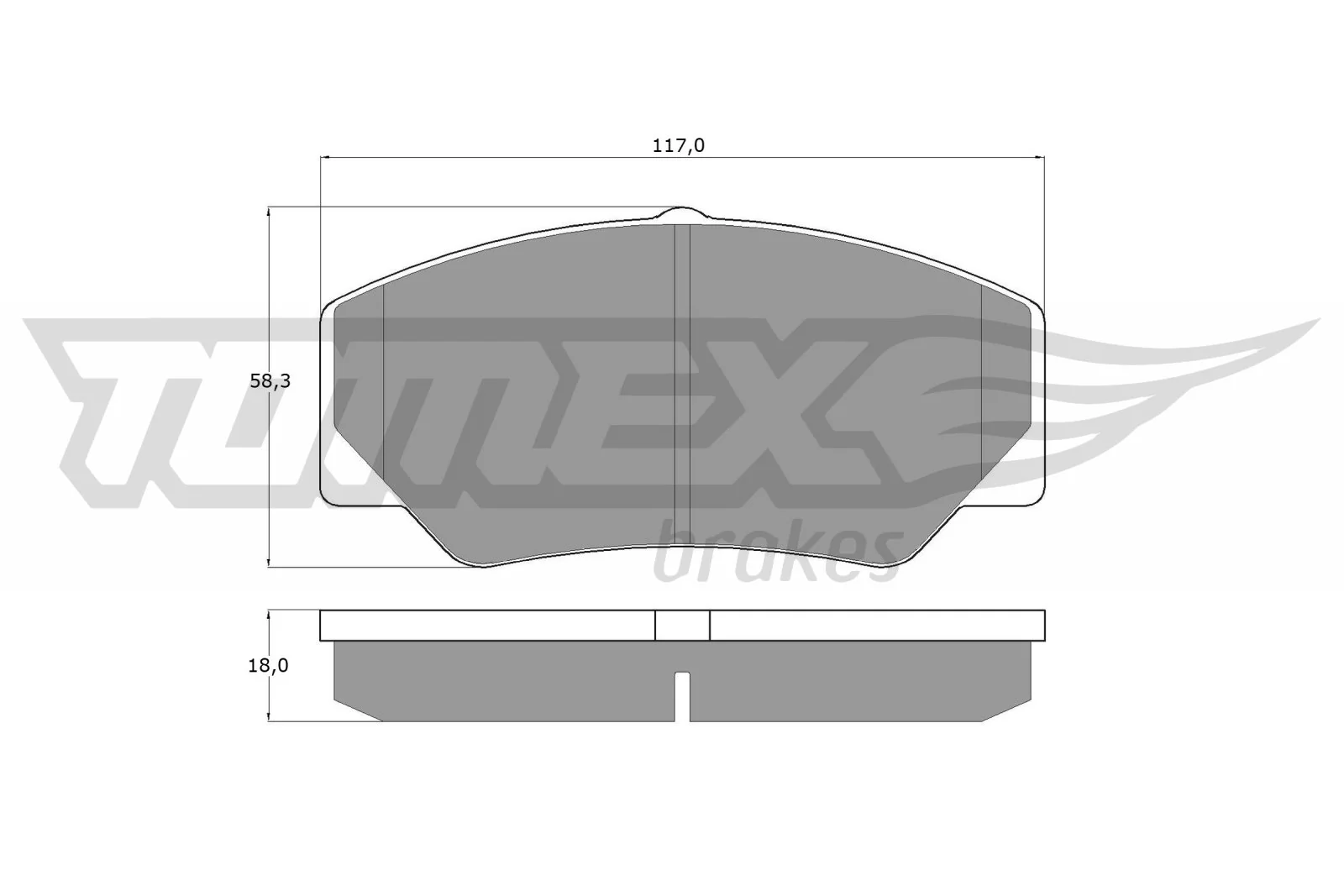 Купити Передні тормозні колодки Ford Transit IV T