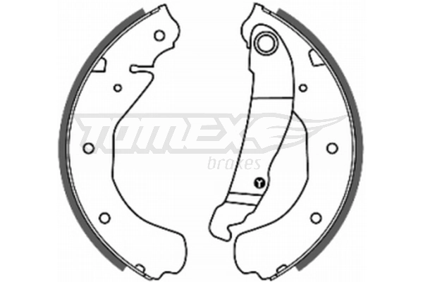 Купити 90273262 Opel Колодки гальмові задні, барабанні