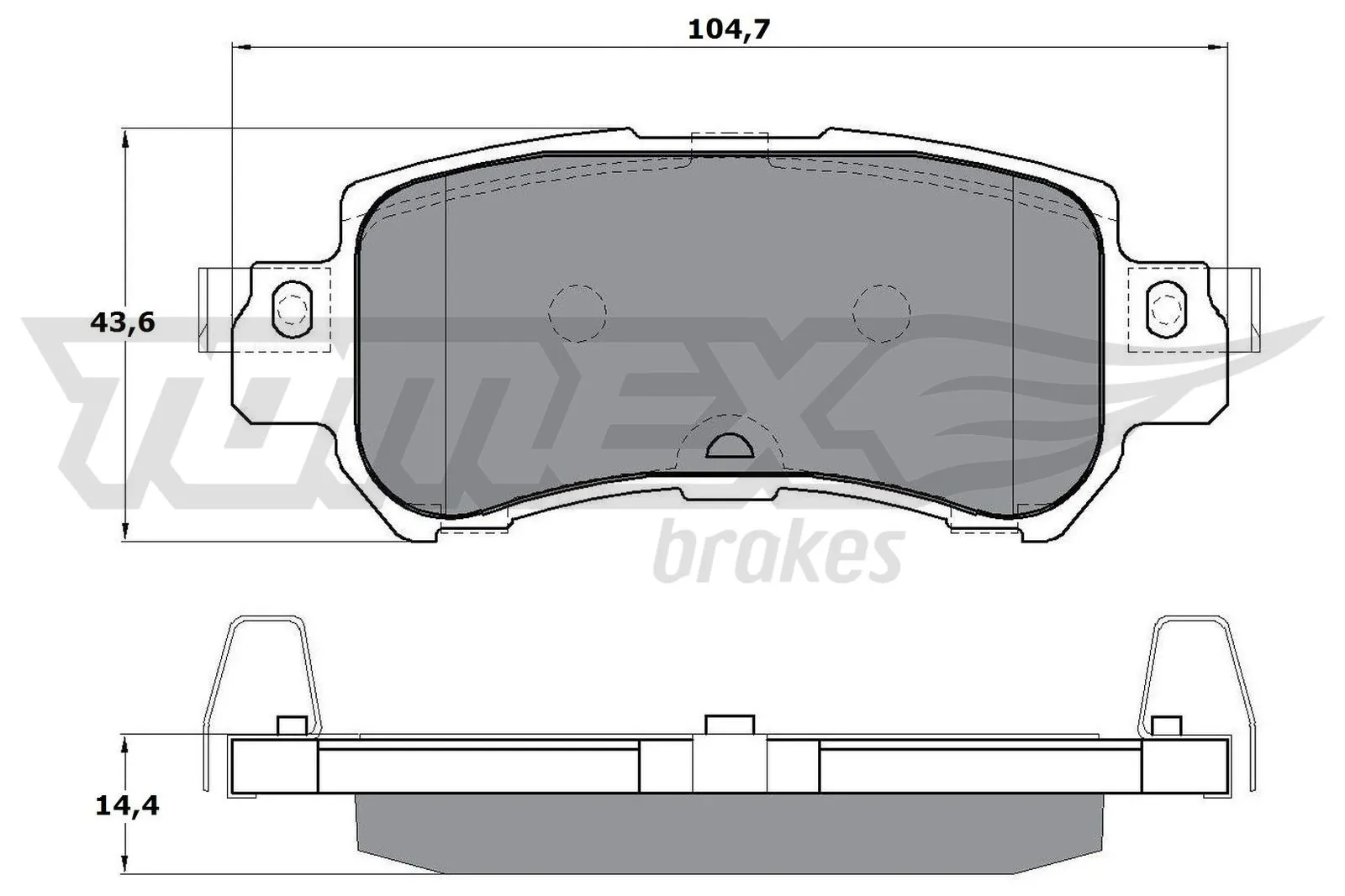Задні гальмівні колодки Bosch 986494732 ціна, від 19.42 USD