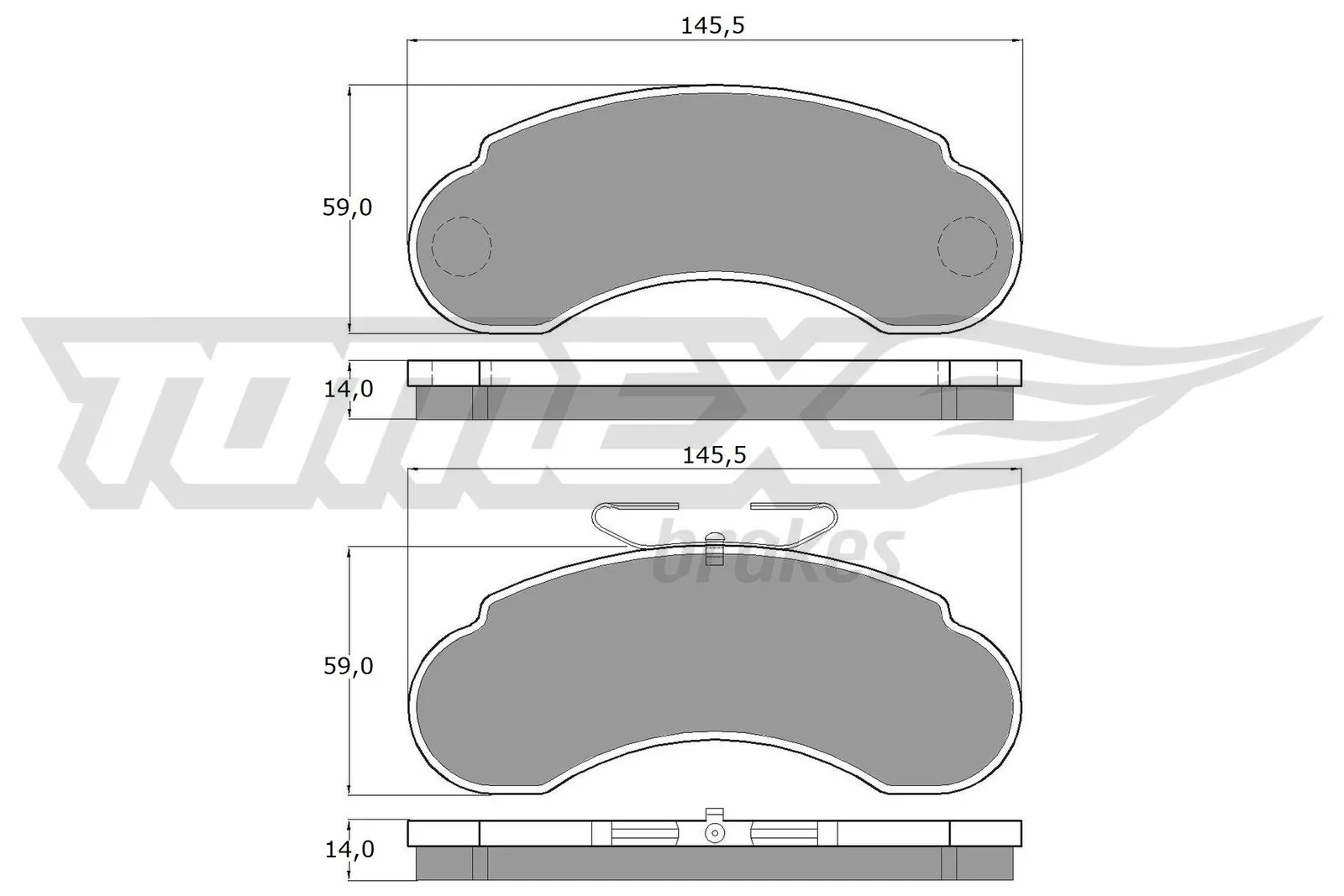 Купити S700165 Polcar Колодки гальмівні передні, дискові