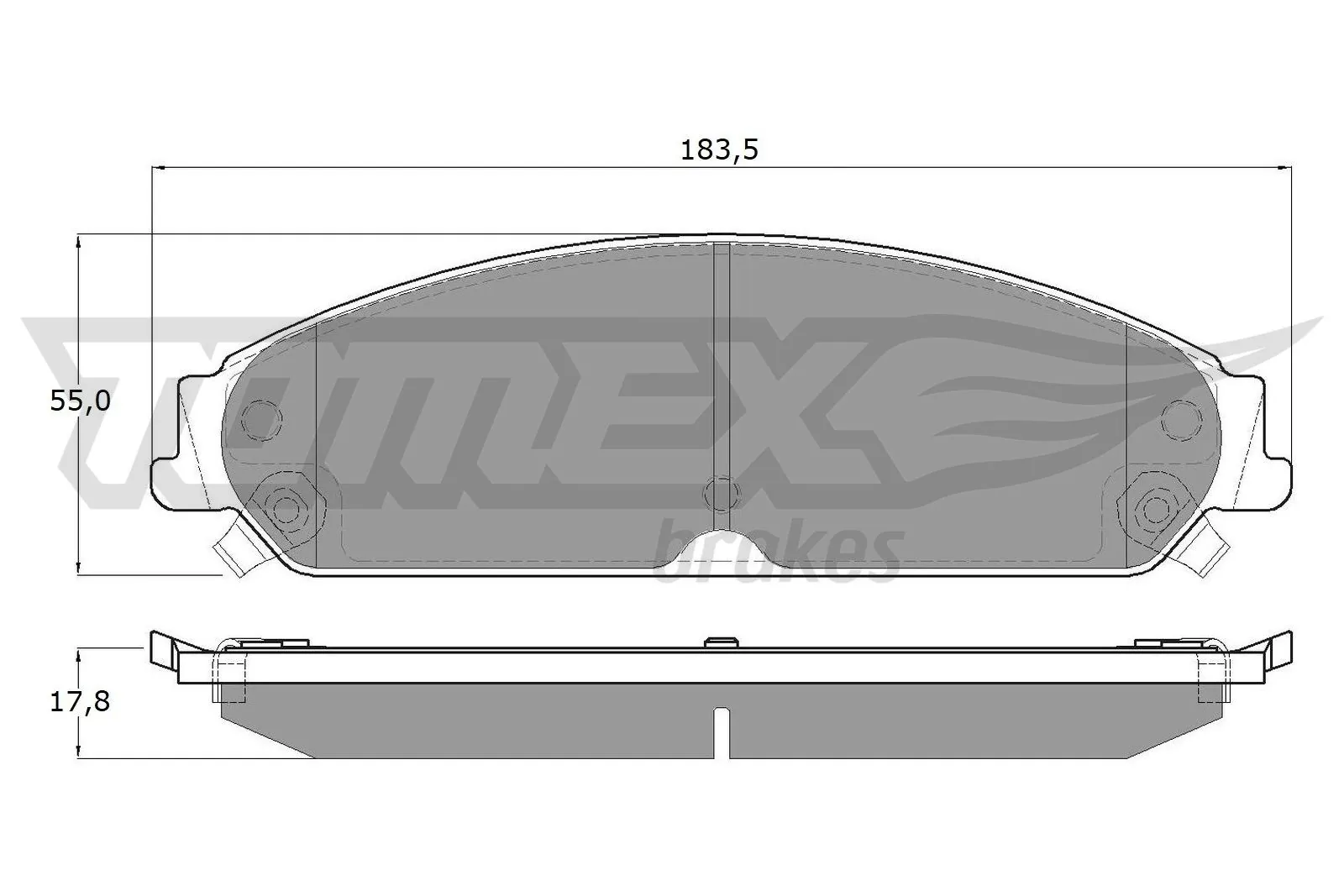 Гальмівні колодки Mercedes E седан (W211) (2002 - 2008) ціна, від 70.96 USD