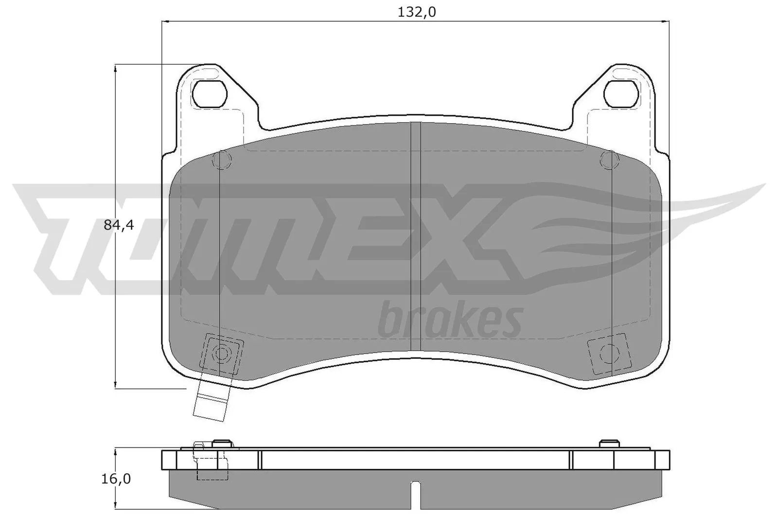 Гальмівні колодки Tesla Model Y позашляховик (2019 - 2025) ціна, від 93.54 USD