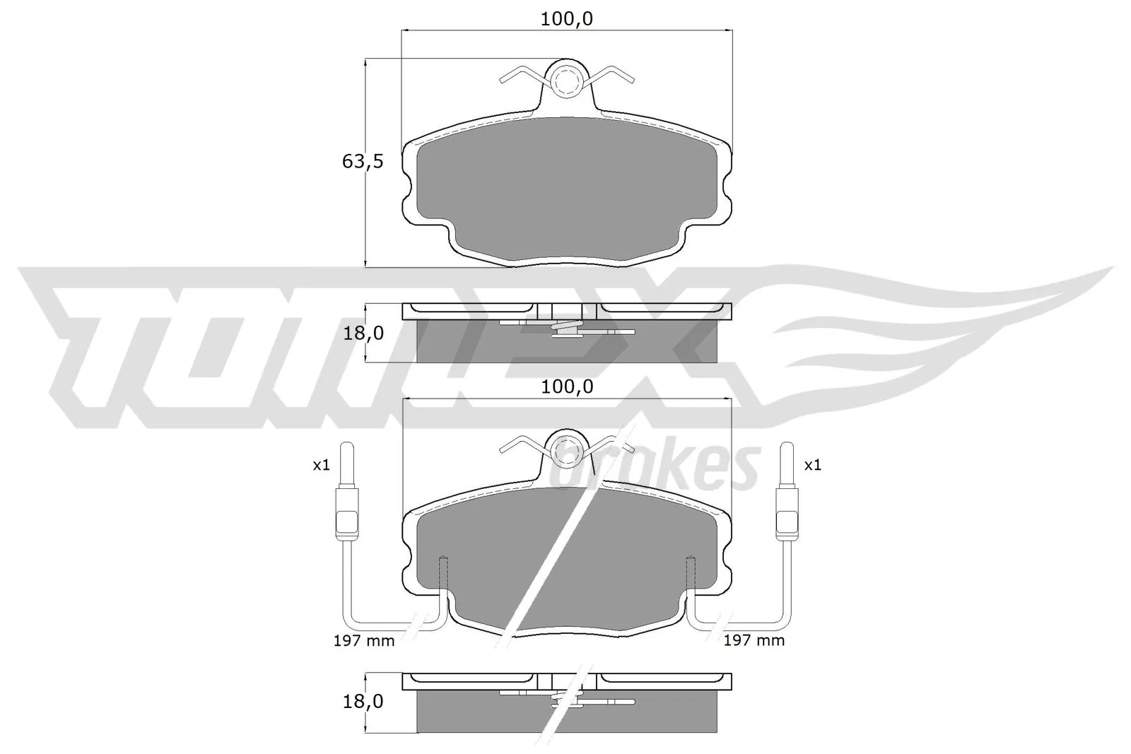 Гальмівні колодки Renault (RVI) 7701202895 ціна, від 15.39 USD