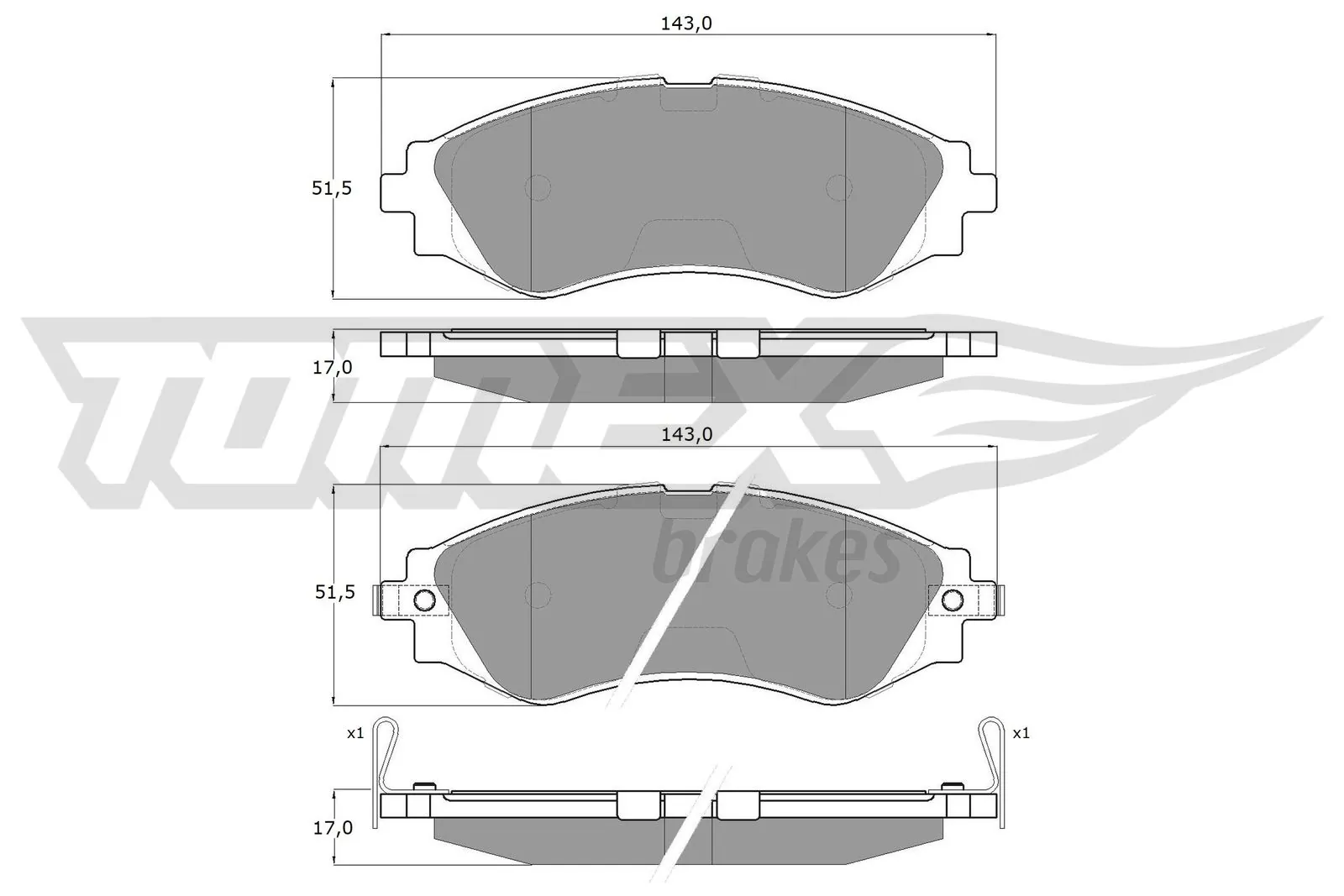 Гальмівні колодки Chevrolet Epica I седан (V200) (2003 - 2006) ціна, від 18.77 USD