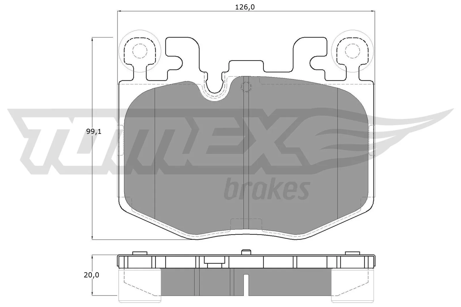 Гальмівні колодки Delphi LP3942 ціна, від 92.70 USD
