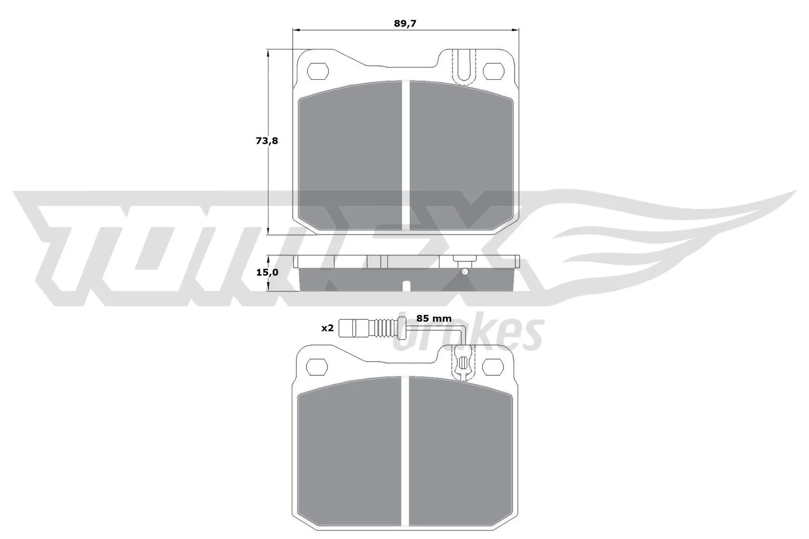 Гальмівні колодки Dongfeng 0024207920 ціна, від 16.59 USD