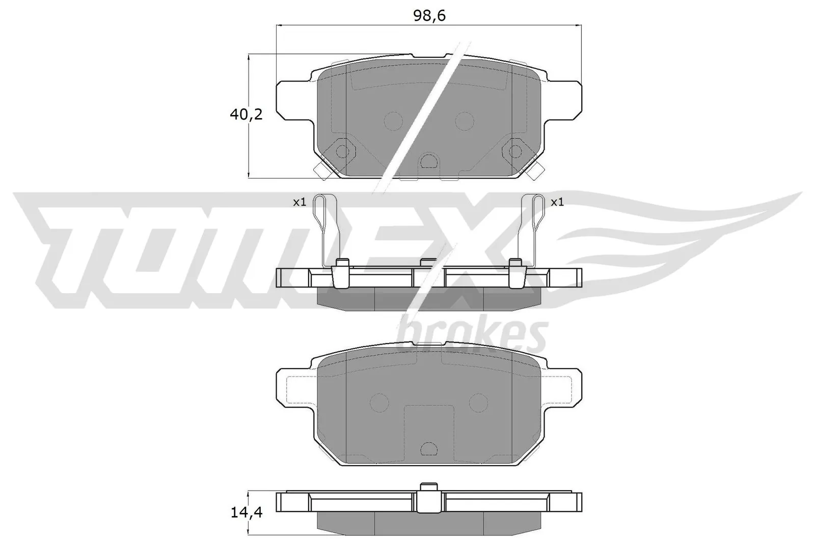 Купити 986494748 Bosch Задні колодки