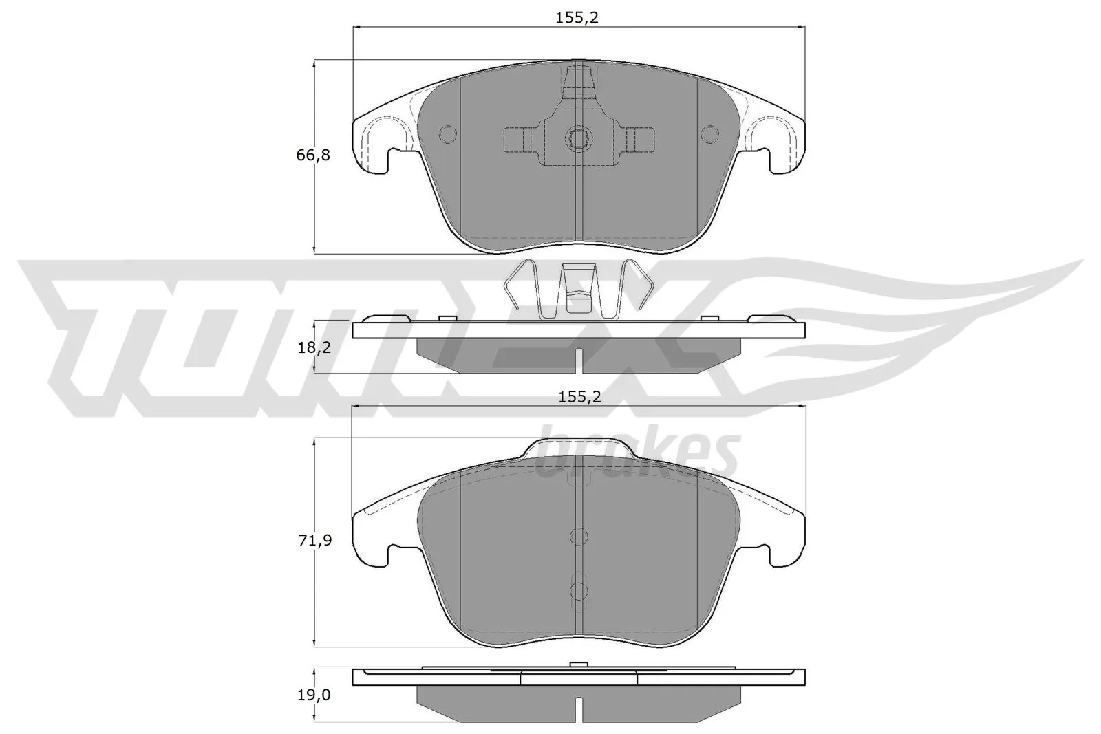 Гальмівні колодки Citroen C4 II хетчбек (B7) (2010 - 2026) ціна, від 52.69 USD