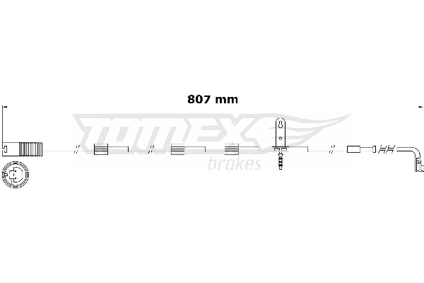Датчик зносу колодок BMW 34356783230
