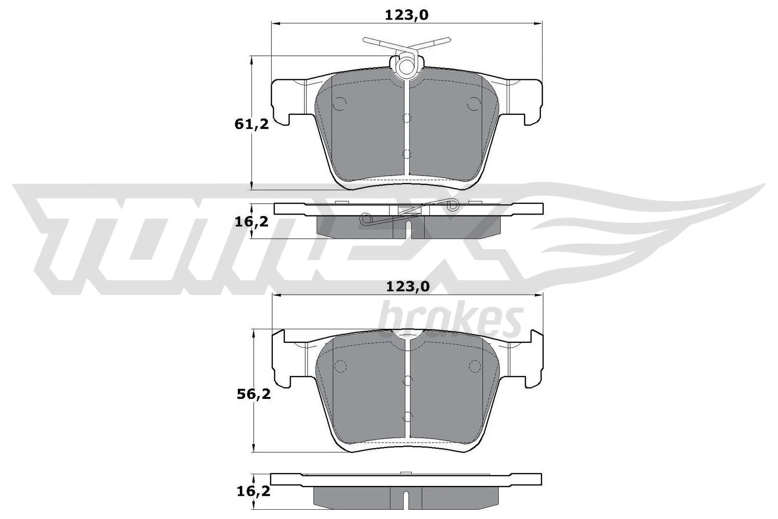 Купити Задні гальмівні колодки Volkswagen Tiguan II AD1, AX1, BT1, BT2
