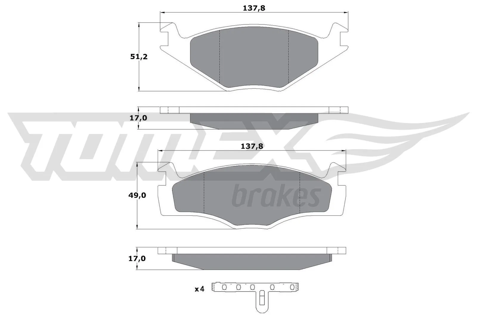 Купити Передні тормозні колодки Seat Cordoba  6K2, C2