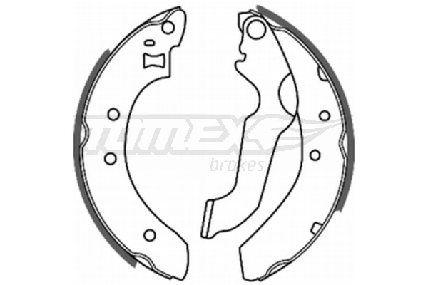 Колодки гальмові задні, барабанні SBS SBS365 ціна, від 13.44 USD