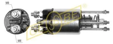 SS3025P AS/Auto Storm Тягове реле стартера