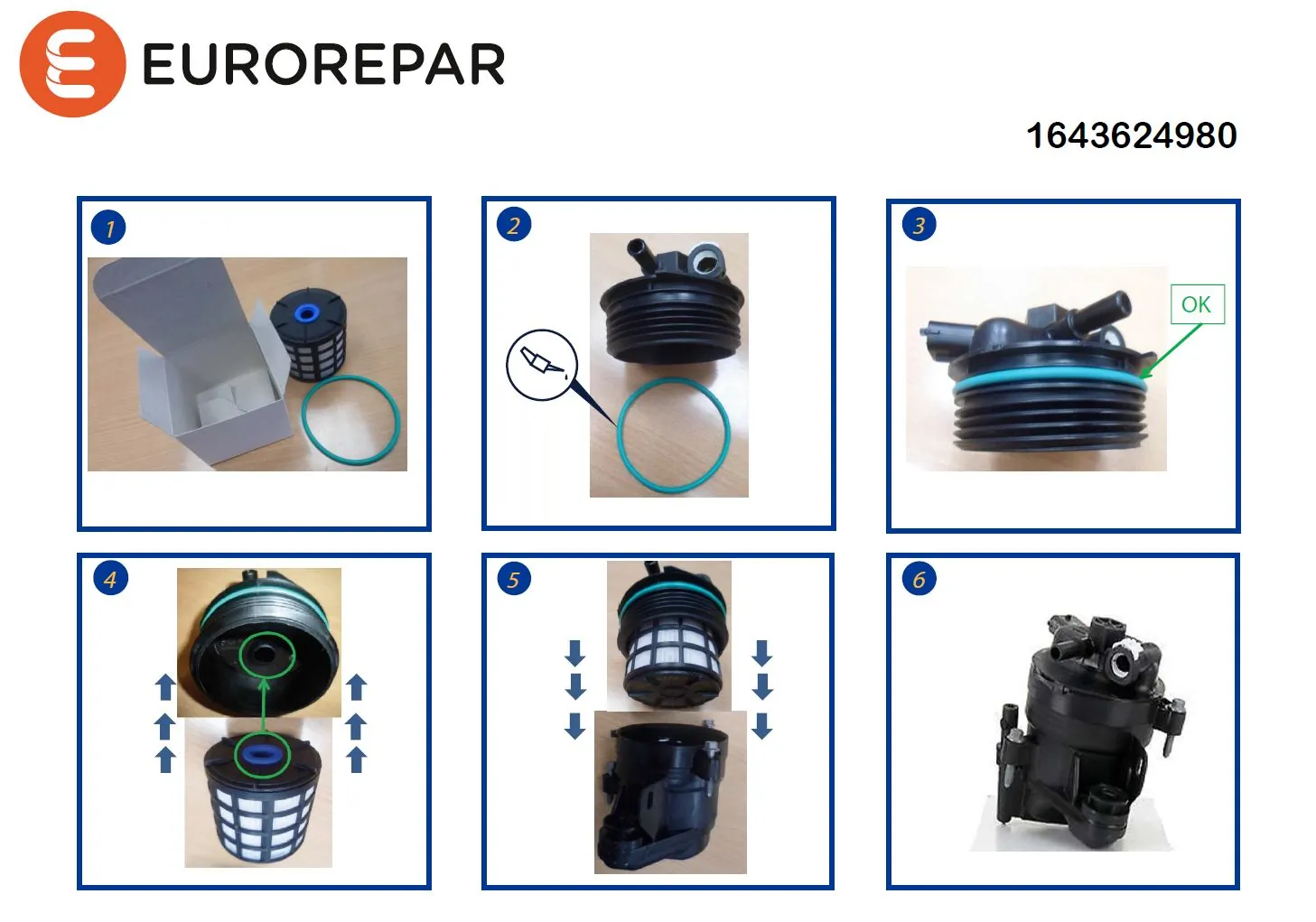 1643624980 Eurorepar Фільтр палива