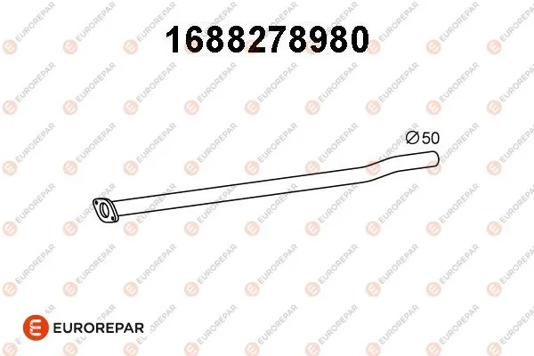 Купити FP7411G21 Polmostrow Труба вихлопна, від каталізатора до глушника
