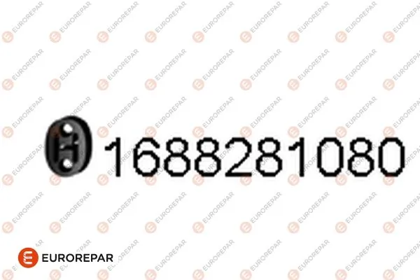 Подушка кріплення глушника Nissan Patrol позашляховик (Y60) (1987 - 1997) ціна, від 3.58 USD