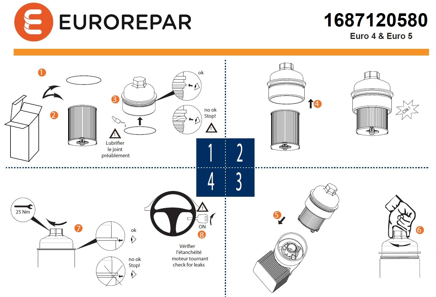 1687120580 Eurorepar Фільтр масла