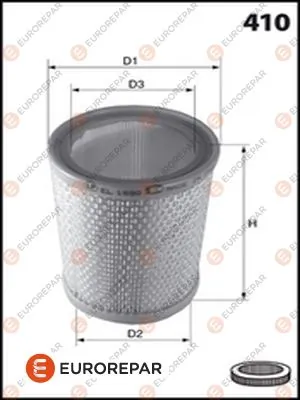 Фільтр повітряний Peugeot/Citroen ZF04434852