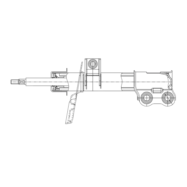 EX546612T232 Mando Амортизатор передньої підвіски
