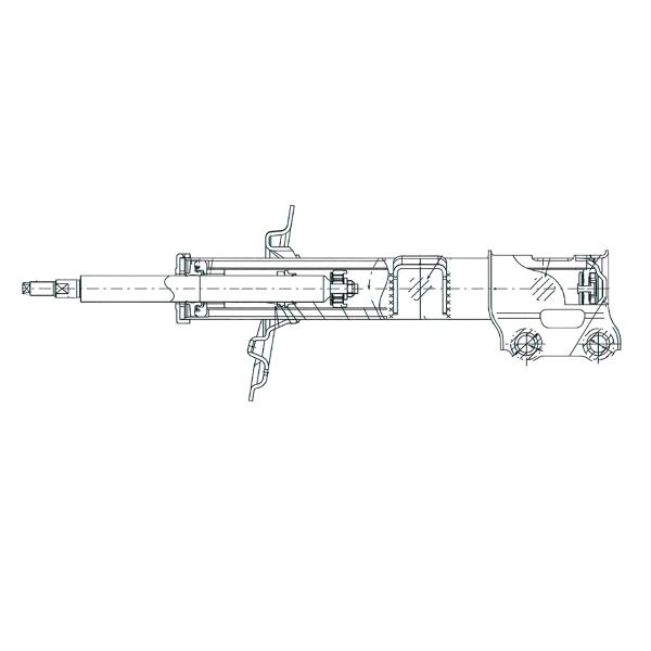 Стійка передня права Hyundai Ix35 