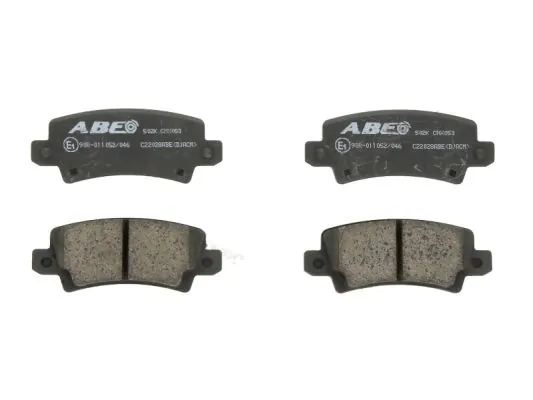 Задні гальмівні колодки ABE C22028ABE ціна, від 13.62 USD