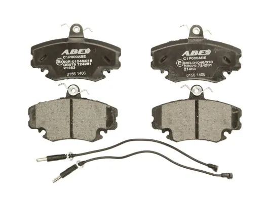 Гальмівні колодки ABE C1P000ABE ціна, від 12.23 USD