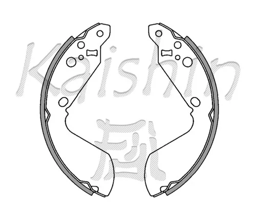 Колодки гальмові задні, барабанні Polcar LS1651 ціна, від 26.20 USD
