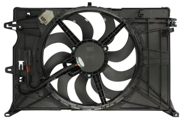 D8F039TT Thermotec Дифузор радіатора охолодження, в зборі з мотором і крильчаткою