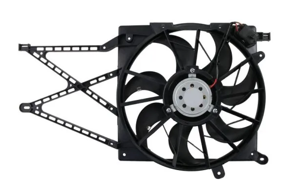 D8X038TT Thermotec Дифузор радіатора охолодження, в зборі з мотором і крильчаткою