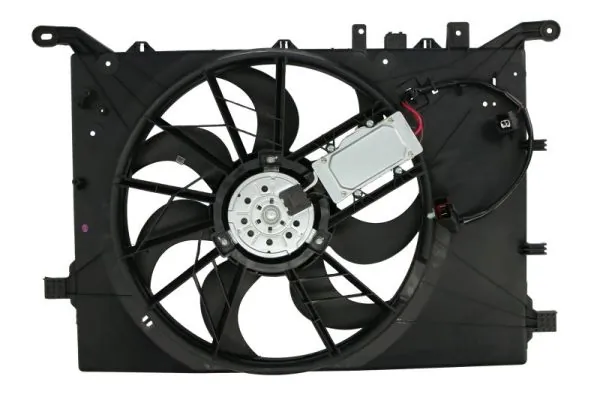 D8V003TT Thermotec Дифузор радіатора охолодження, в зборі з мотором і крильчаткою