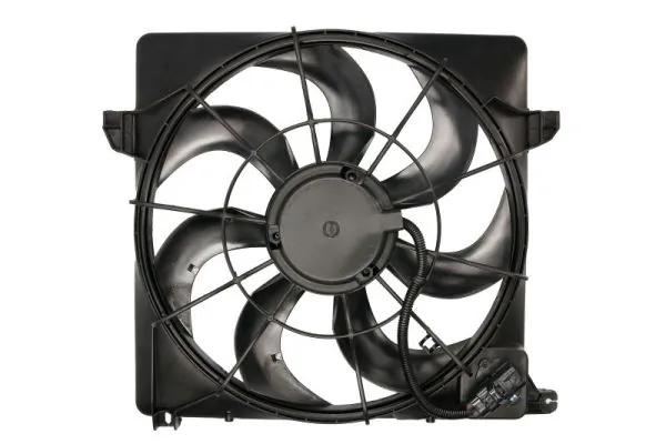 D80302TT Thermotec Дифузор радіатора охолодження, в зборі з мотором і крильчаткою