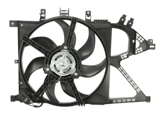Купити 9158007 General Motors Електровентилятор охолодження в зборі (двигун + крильчатка), правий