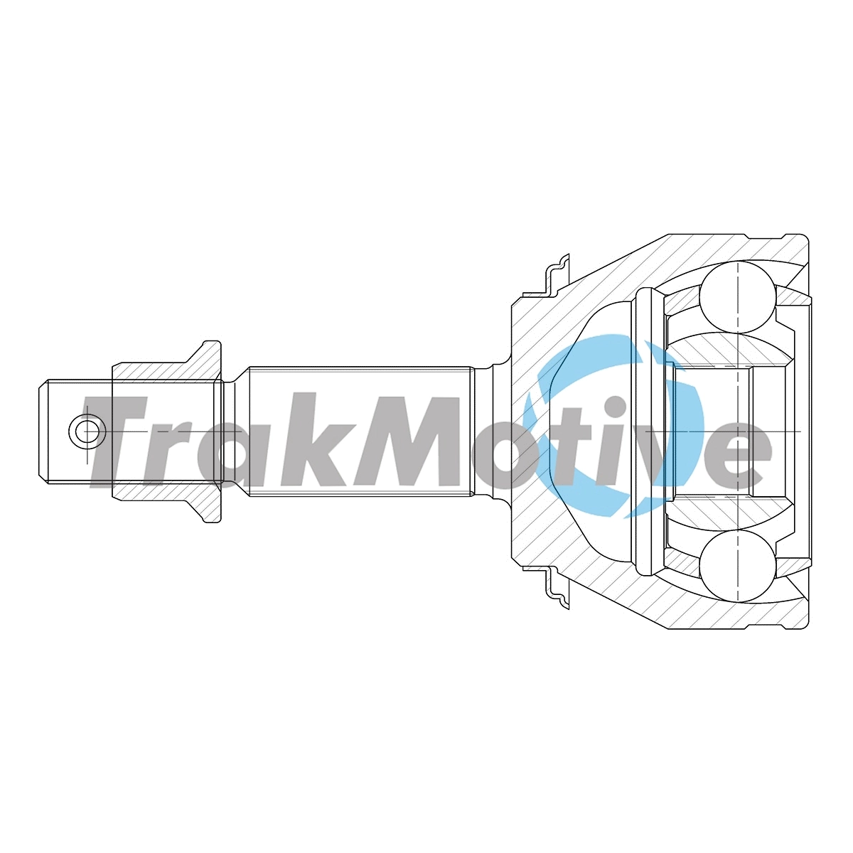 ШРУС зовнішній передній 0036512 GKN-Spidan