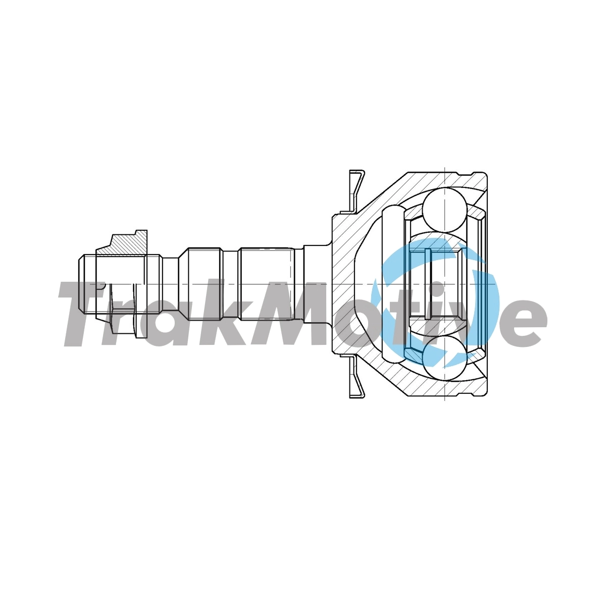 ШРУС зовнішній передній 0036598 GKN-Spidan