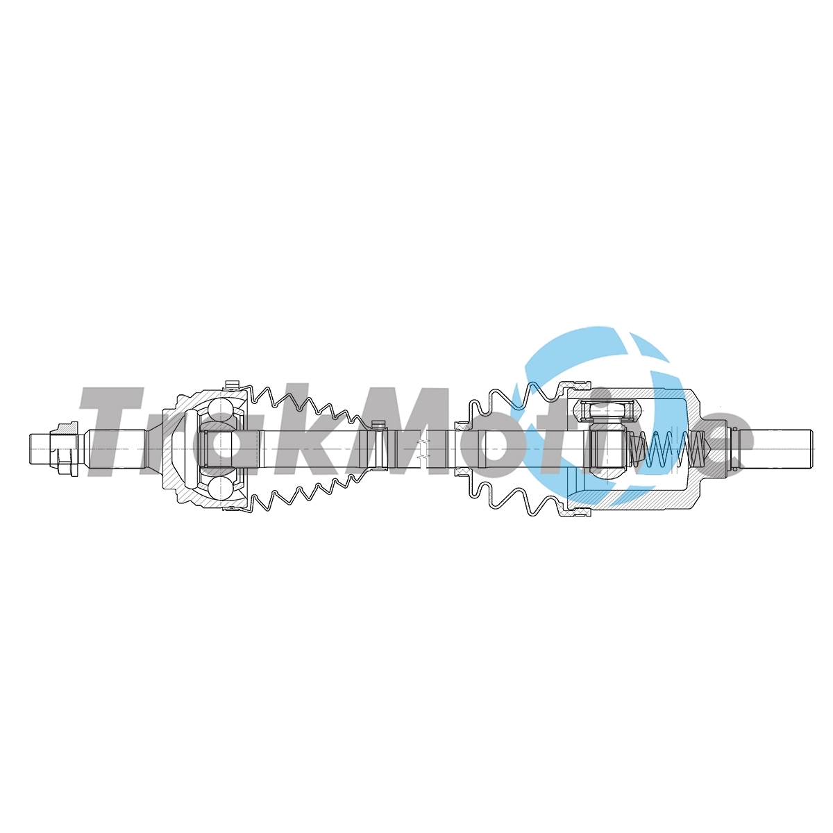 Купити 95528865 Peugeot/Citroen Ліва піввісь