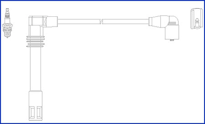 Купити Високовольтні дроти Ford Galaxy I VX WGR