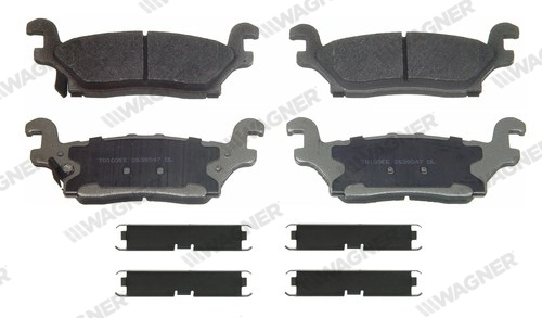 Задні гальмівні колодки Hummer H3 позашляховик (2005 - 2010) ціна, від 29.37 USD