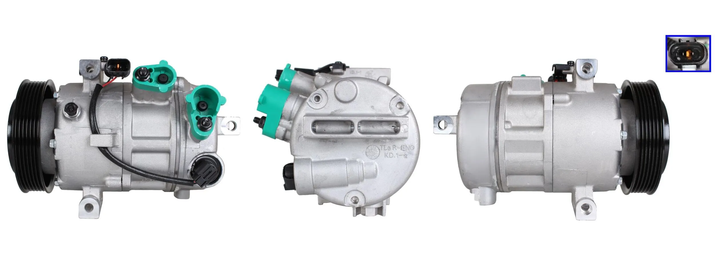 Компресор системи кондиціювання Polcar 41X1KS3X ціна, від 225.73 USD